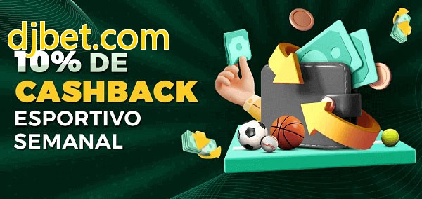 10% de bônus de cashback na djbet.com